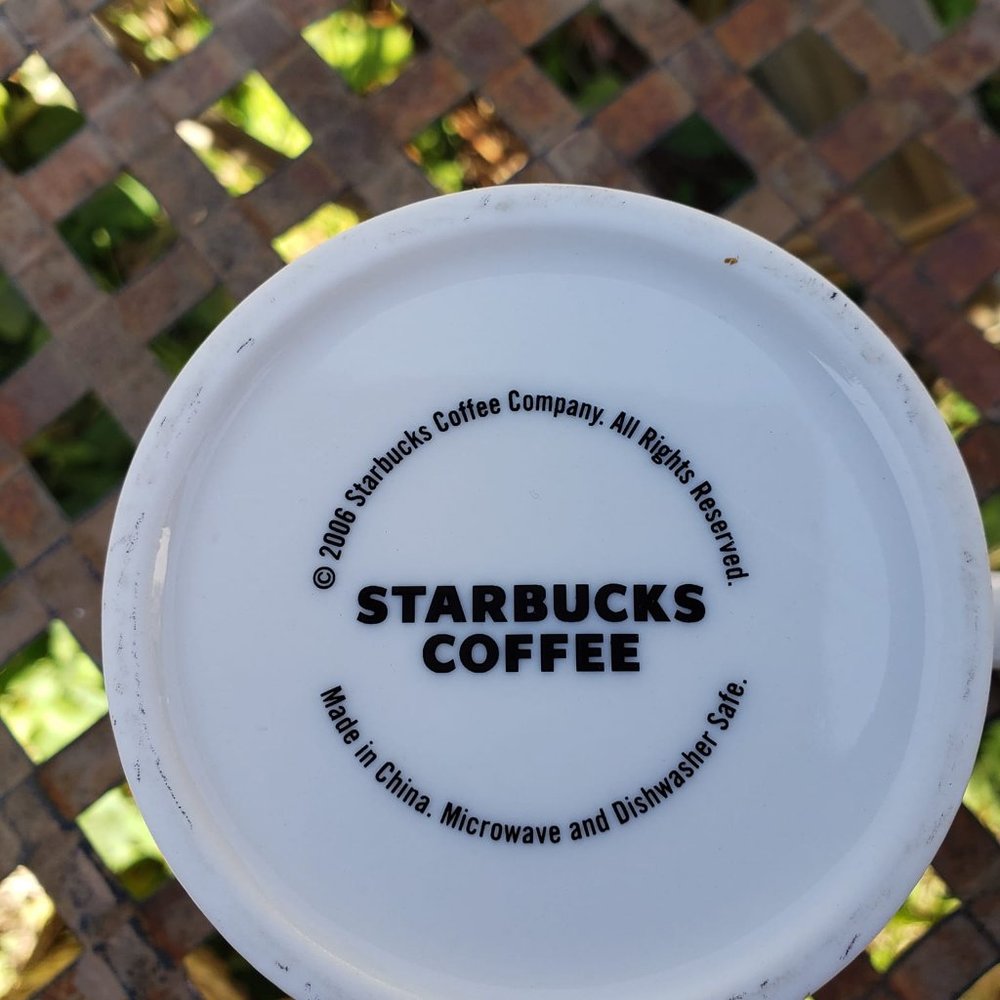 2006 Starbucks Coffee Mug-Florals - Picture 3 of 3
